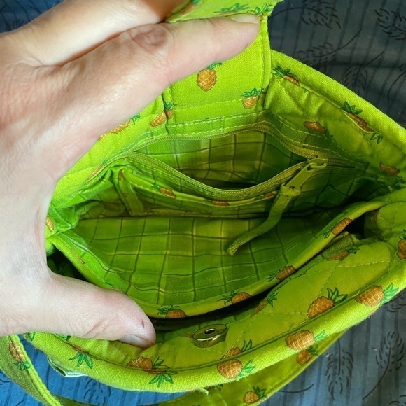 Maggie B quilted pineapple mini bag - Picture 6 of 6